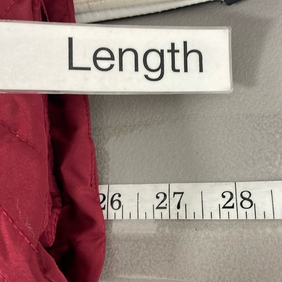 Fresh Puffer Vest NWT Full Zip Fleece Lining Red Size X Large XL - Picture 15 of 17